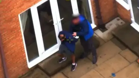 NPAS Shabaz Ali being arrested