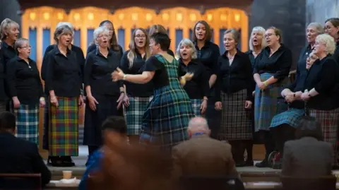 An Comunn Gàidhealach Choir singers