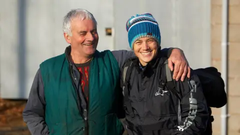 Steve Behr/Stockfile A woman and her dad