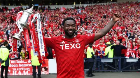 Shayden Morris was a Scottish Cup-winner with Aberdeen last season