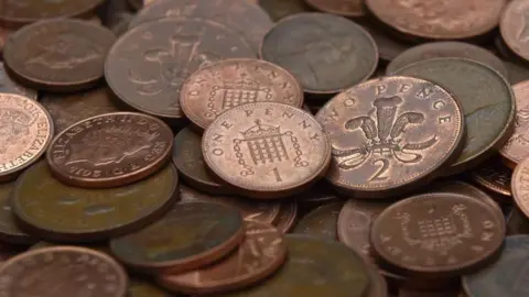 Getty Images 1p and 2p coins.