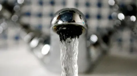 A running tap