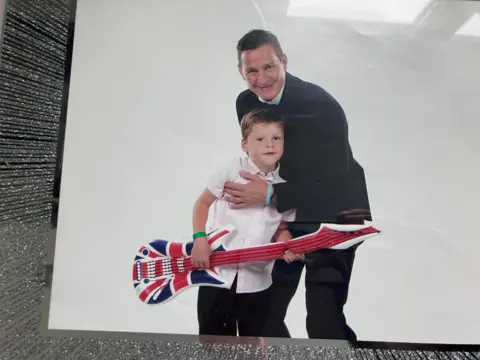 Family photo Fraser and Stuart