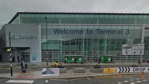 Google Terminal 3 at Manchester Airport