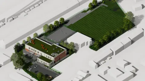 Watson Batty Architects An artist's impression of the plans