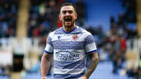 Reading forward Jack Marriott celebrates after scoring 