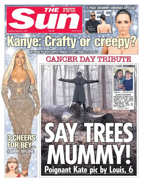 The Sun front page