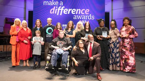 The Make a Difference Award winners