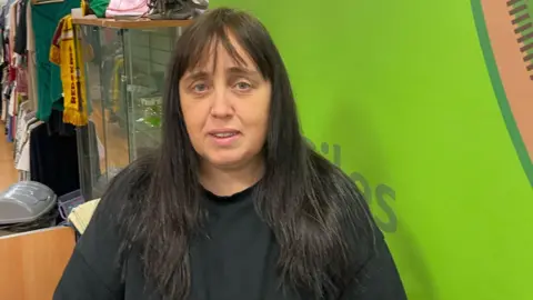 Marie Miner Marie Miner at St Giles Hospice in Bloxwich 