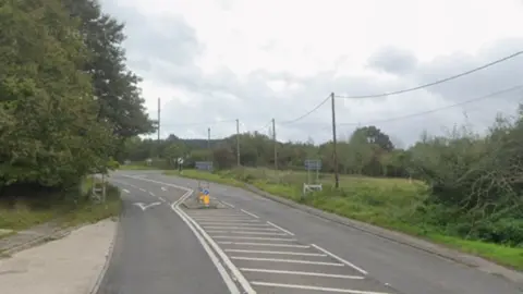 A Google Maps picture of the A4 
