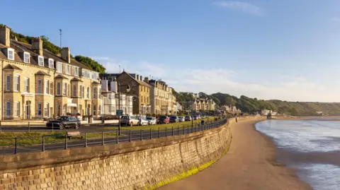 Getty Images The beach and seafront of the seaside town of Filey