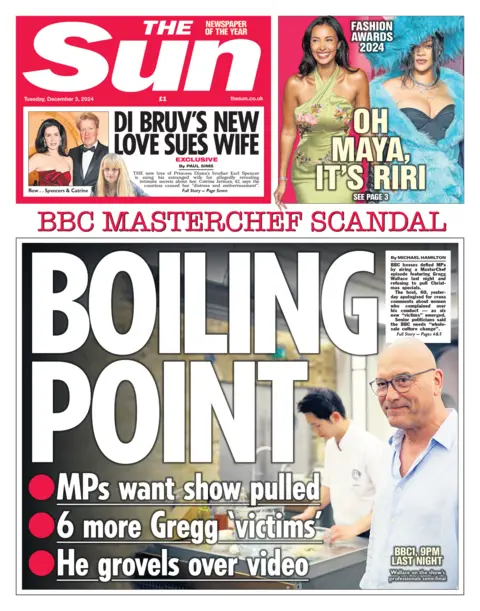  "BBC Masterchef Scandal" and "Boiling Point"