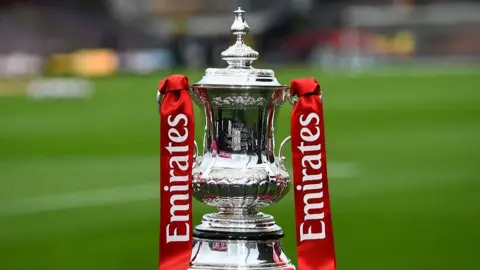 The FA Cup trophy