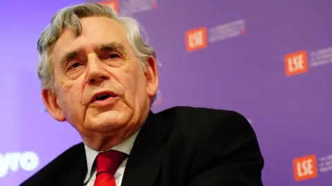 PA Media Gordon Brown 