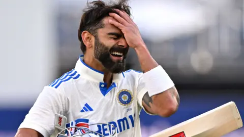 Indian cricketer Virat Kohli