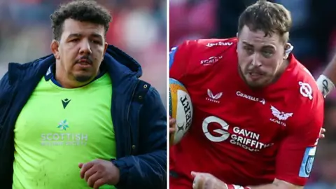 Javan Sebastian (L) and Sam Wainwright will compete for the same position at Cardiff