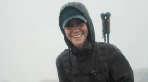 The Princess of Wales at the summit of Ben Nevis