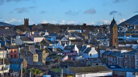 Roof tops in Peel