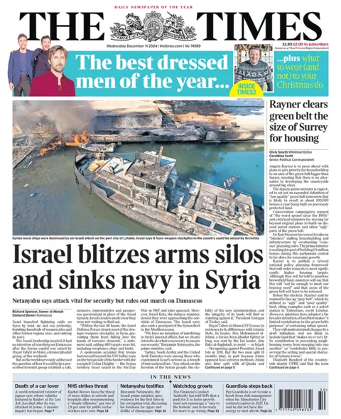  "Israel blitzes arms silos and sinks navy successful  Syria". 