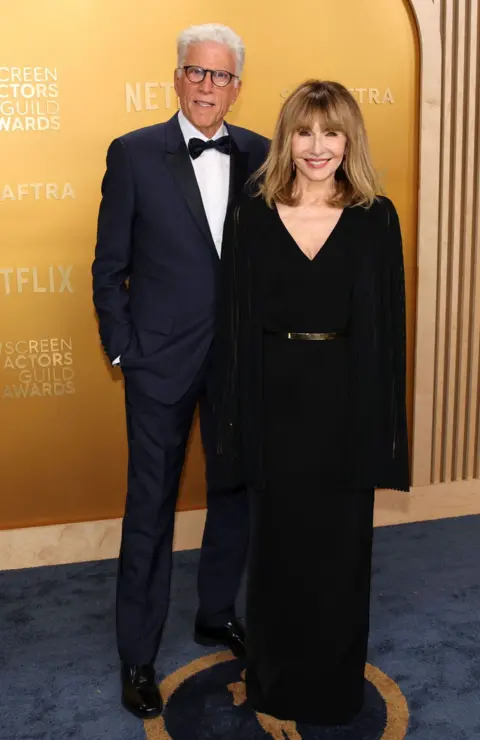 Reuters Ted Danson and Mary Steenburgen attend the 31st Annual Screen Actors Guild Awards at Shrine Auditorium and Expo Hall on February 23, 2025 in Los Angeles, California