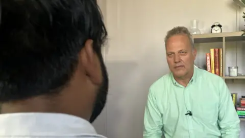 Husband of cancer patient talking anonymously told Matthew Hill "This ( visit to my wife in Southmead hospital ) is impossible unless they snoop into the system"