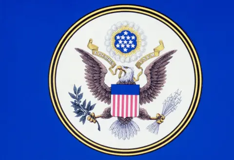 Getty Images Great Seal of the United States of America.