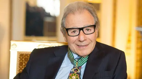 Argentine composer Lalo Schifrin receives the Medal of Commander of Arts and Letters at Ministere de la Culture, on 10 November 2016 in Paris, France.
