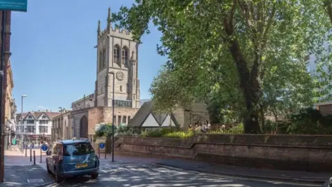 Burton Abbey Developments Impression of new market