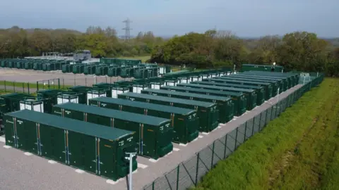 Battery storage facility