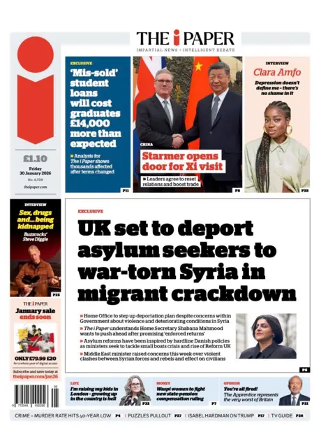 “UK set to deport asylum seekers to war-torn Syria in migrant crackdown”.