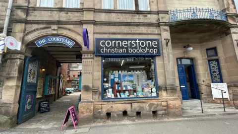 General view of the Cornerstone Christian Bookshop