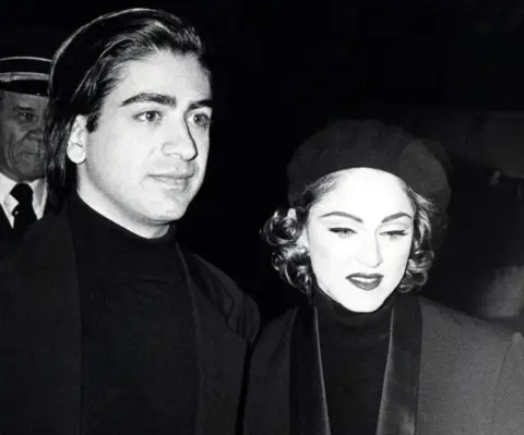 Getty Images Christopher and Madonna Ciccone