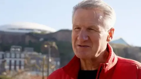 BBC Deputy Tom Binet, Jersey's Health Minister