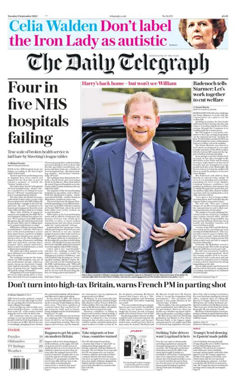  "Four in five NHS hospitals failing". 