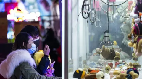 Getty Images Claw machines in Hong Kong