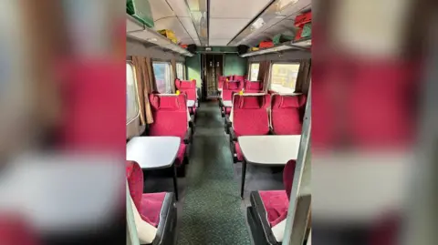 Five Acre Wood school Train carriage inside