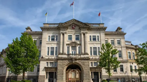 County Hall in Maidstone, Kent - stock photo