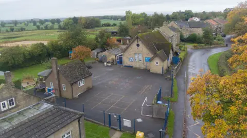 Aerial image of Hackforth and Hornby Church of England Primary School