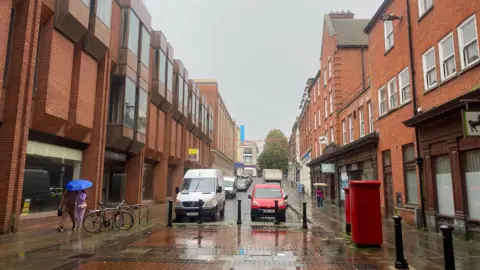 Shannon Eustace/BBC A general view of Lloyds Avenue, Ipswich