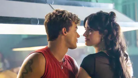 Matthew Broome and Asha Banks as Nick and Noah 