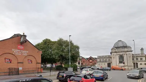 Google Scene near road which will have works carried out 