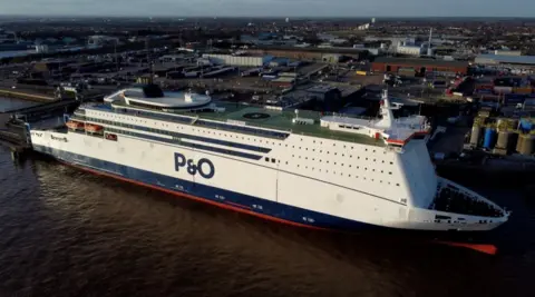 Reuters P&O Ferry