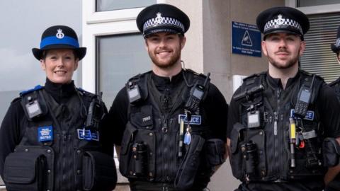 Police officers in Sidmouth