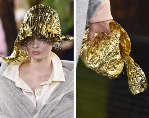 Victor VIRGILE/Gamma-Rapho via Getty Images A model walks the runway during the Christian Dior Haute Couture Fall/Winter 2026-2027 fashion show as part of Paris Fashion Week on July 06, 2025 in Paris, France. 
