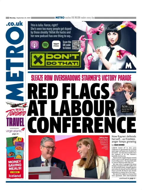  Red flags astatine  Labour league  