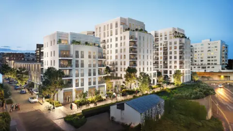 Brighton & Hove City Council Artist's impression of plans