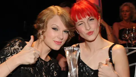 Getty Images Taylor Swift and Hayley Williams