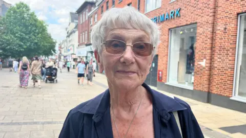 Maddy Jennings/BBC Pam Juden