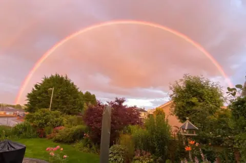 Geeeye/BBC Weather Watchers Rainbow at Lockerbie