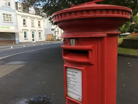 BBC Jersey post box